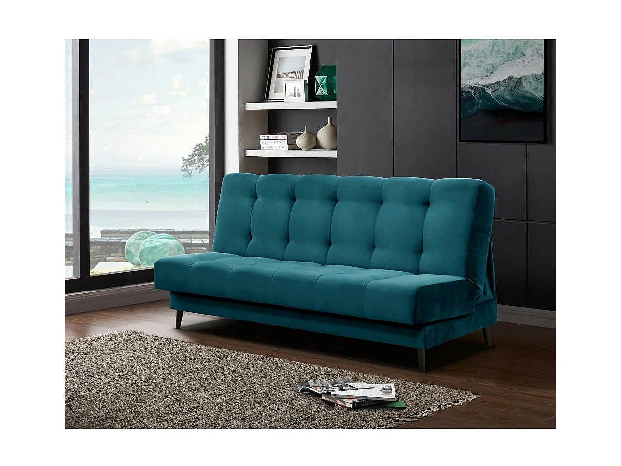 3-SITZER Schlafsofa Nancy hellblau