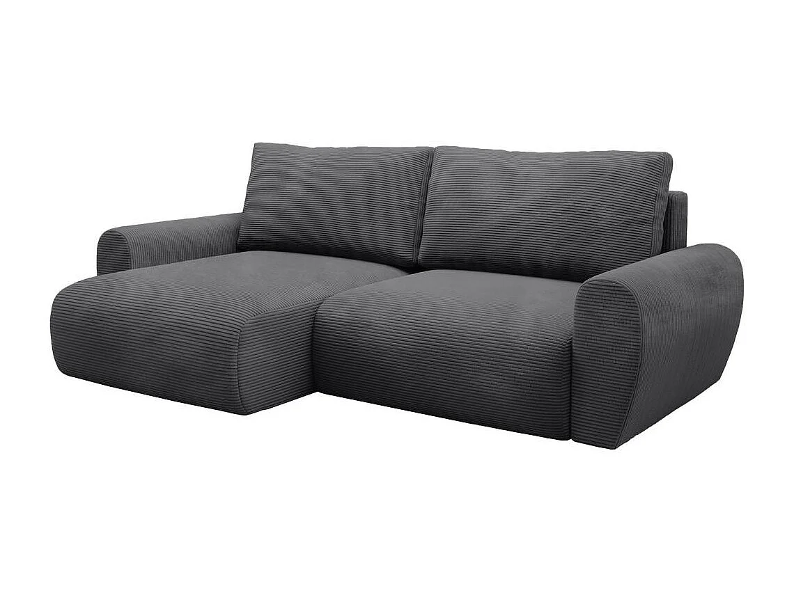 CANAPE Poss L gris foncé gauche