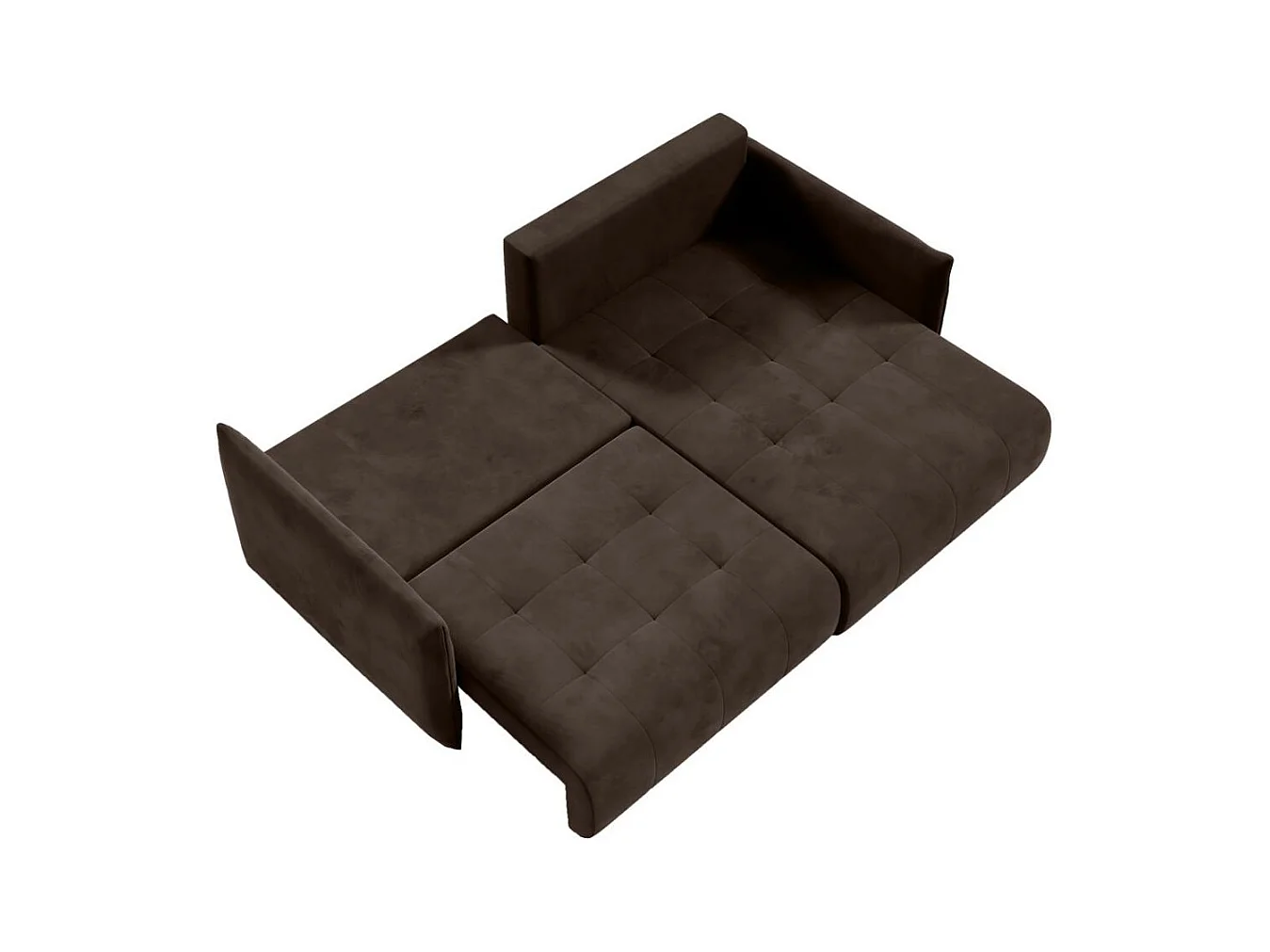 Hoekslaapbank Henry Mini bruin