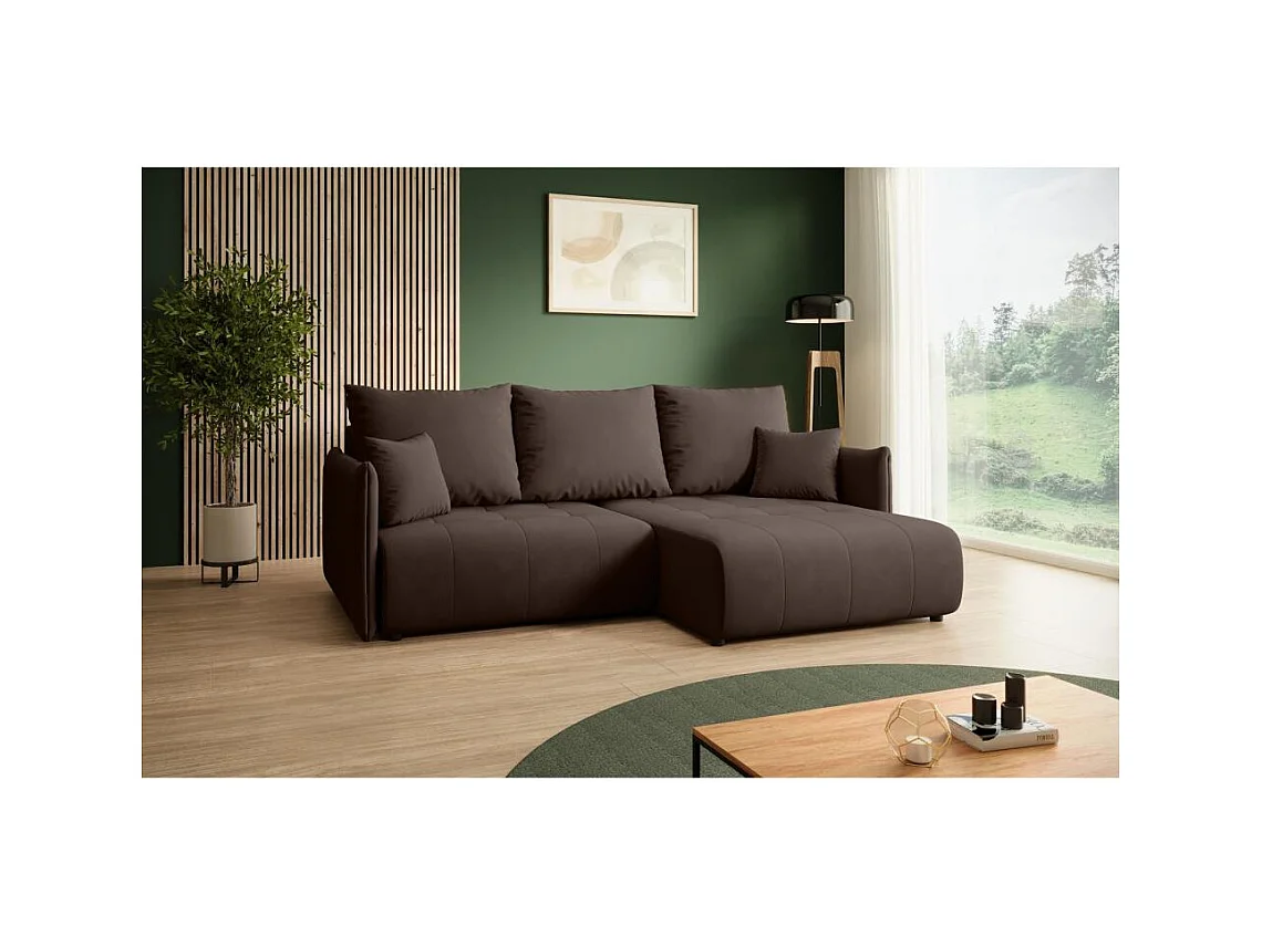 ECKSCHLAFSOFA Henry Mini braun