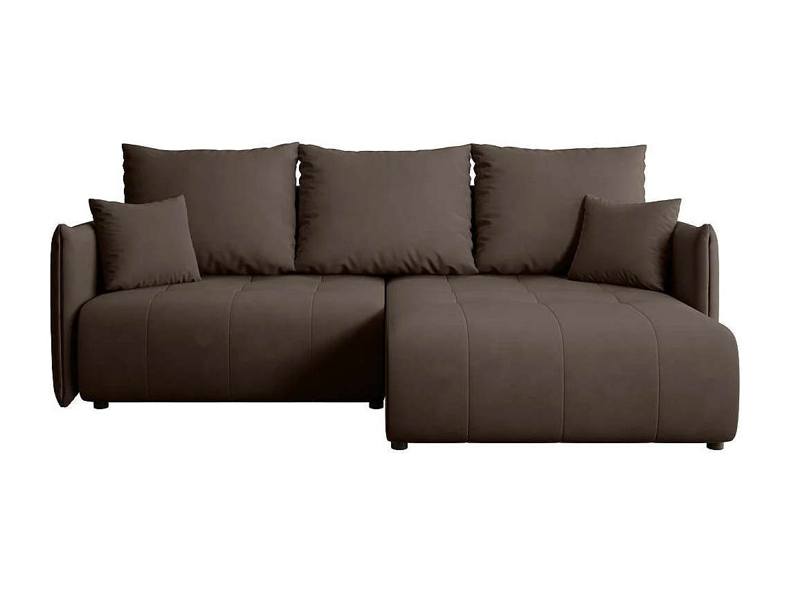 Hoekslaapbank Henry Mini bruin