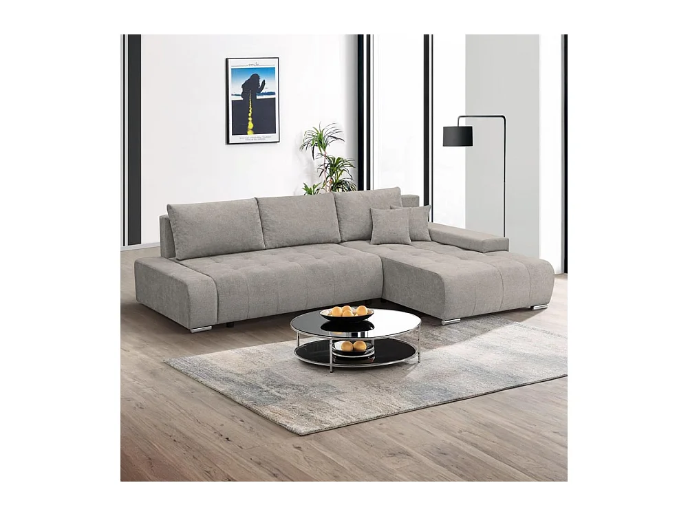 ECKSOFA Draco L cappuccino droit