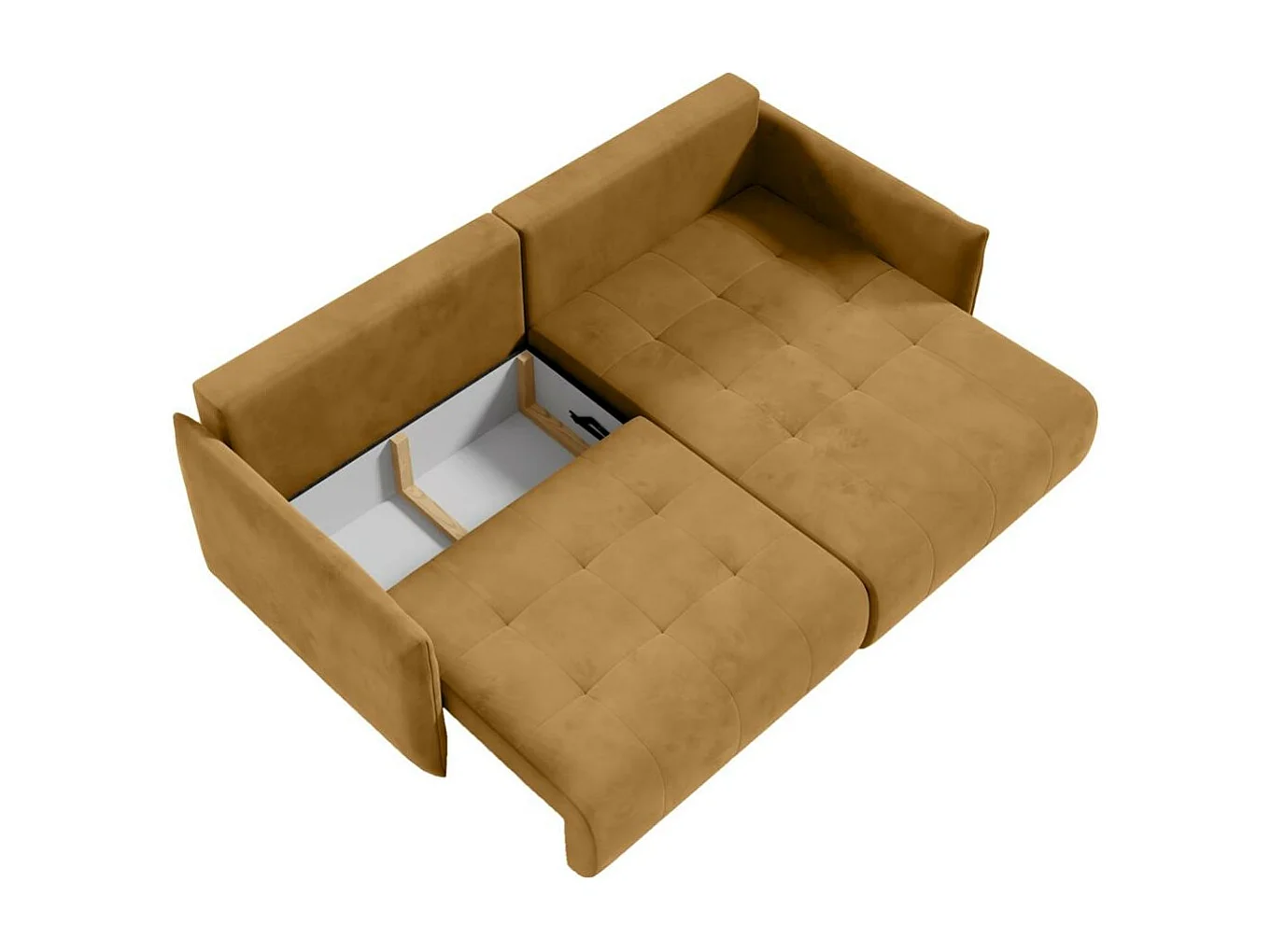 ECKSCHLAFSOFA Henry Mini gelb