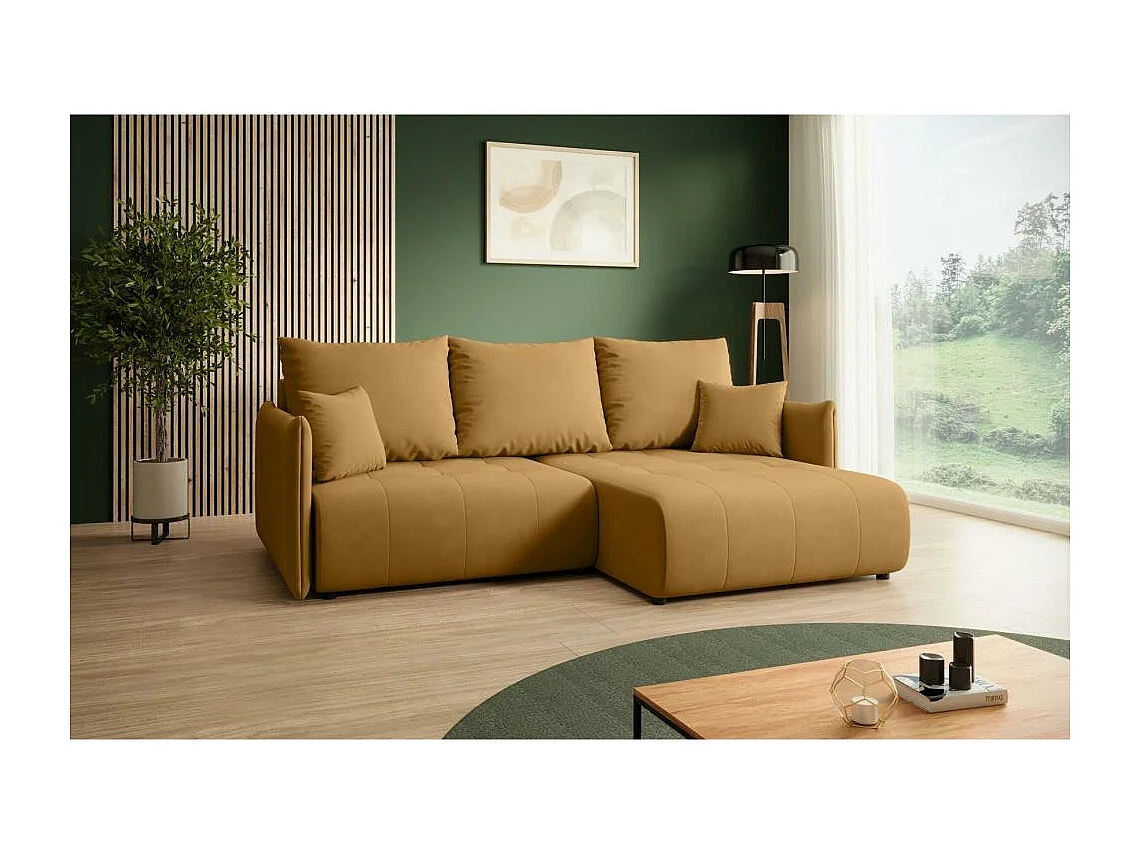 HOEKBANK Henry Mini geel