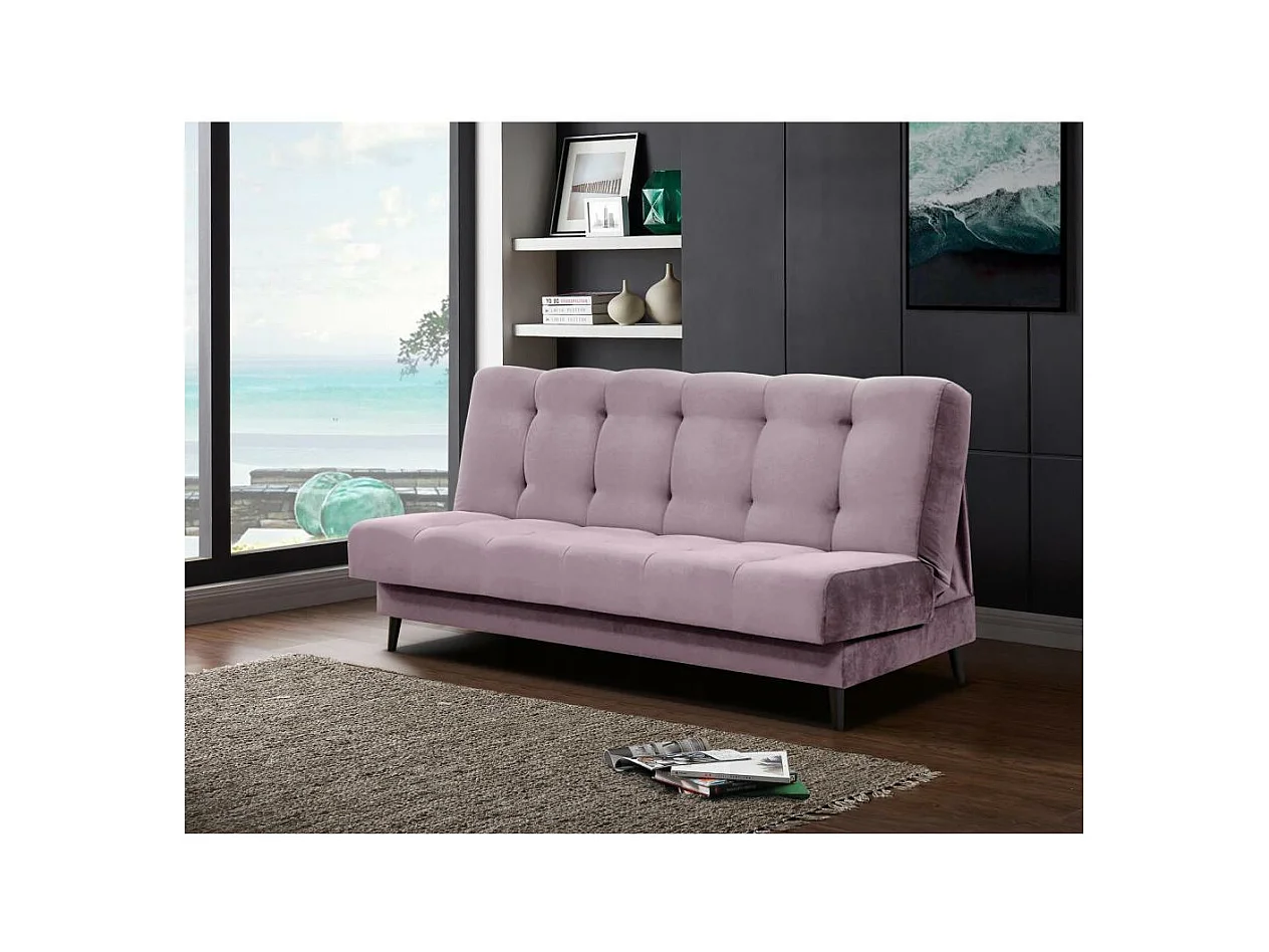 3-SITZER Schlafsofa Nancy rosa