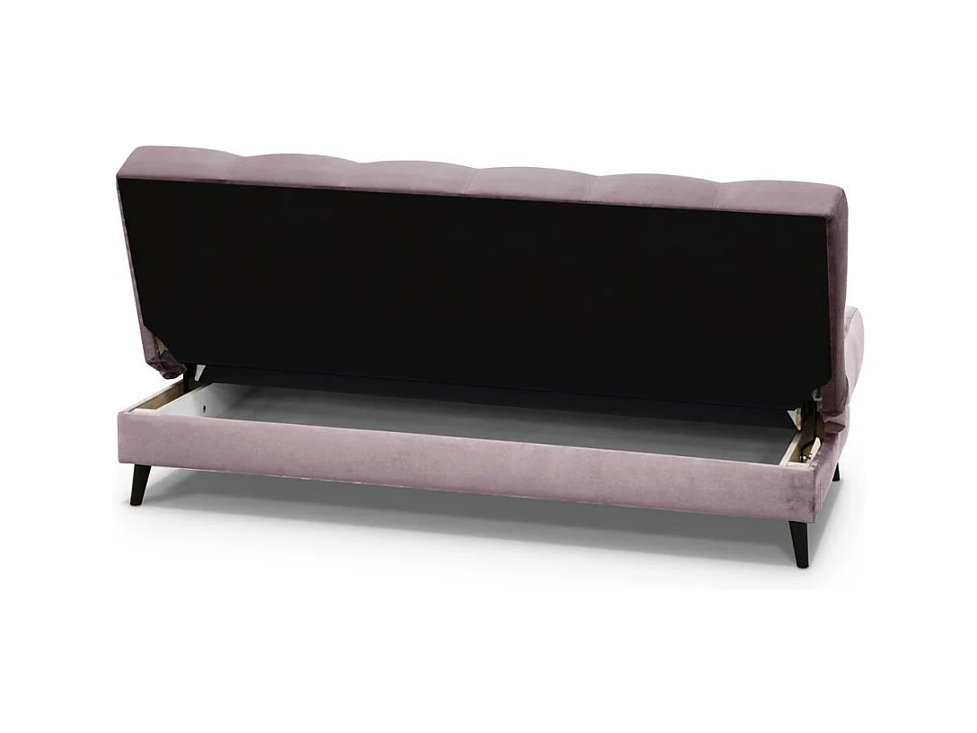 3-SITZER Schlafsofa Nancy rosa