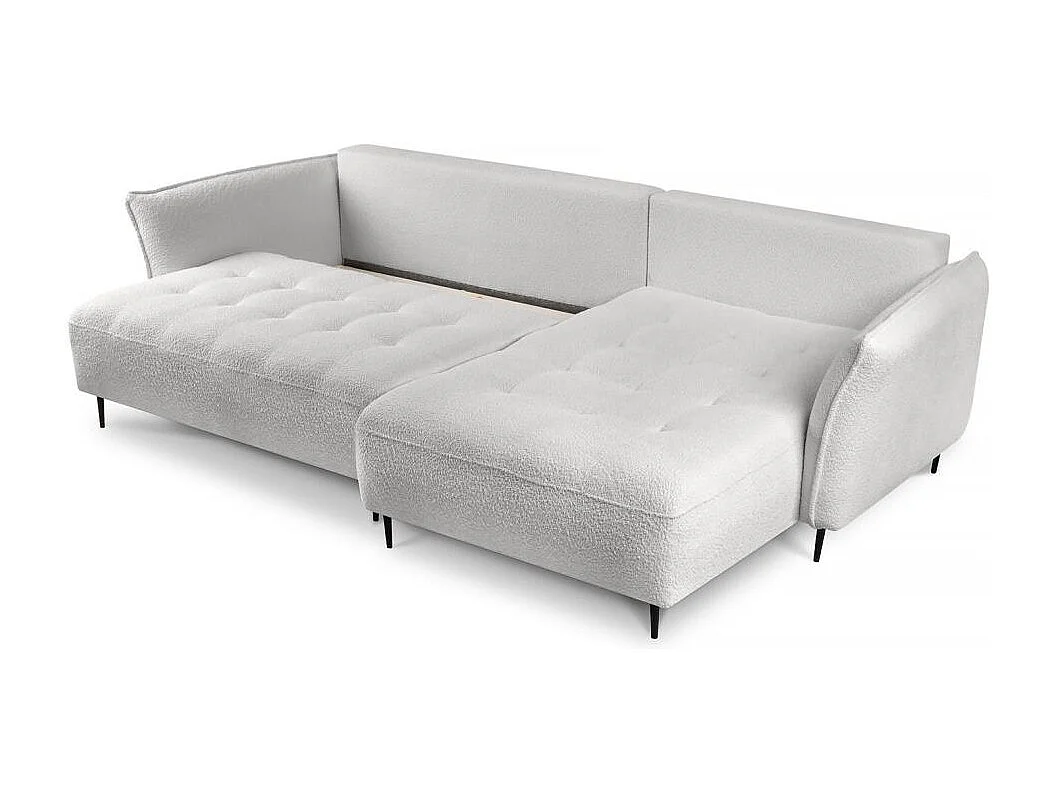 CANAPE Bari droit gris clair