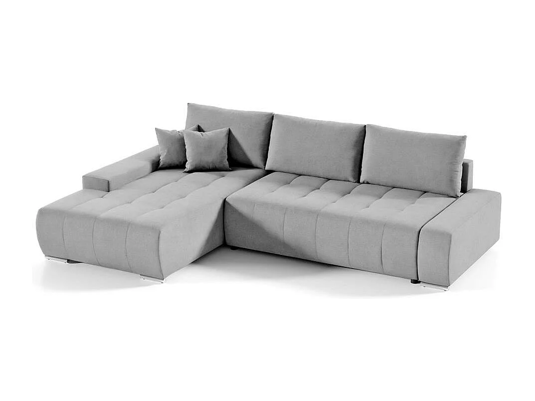 ECKSOFA Draco L gris clair gauche