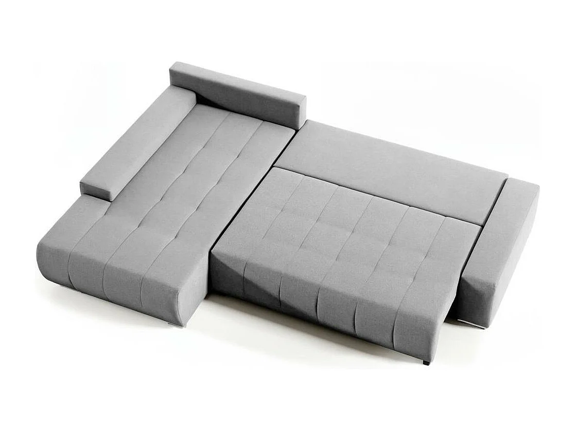 ECKSOFA Draco L gris clair gauche