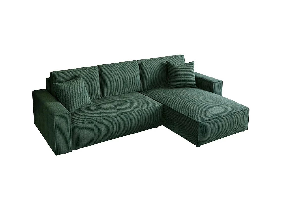 ECKSOFA Parys L dunkelgrün