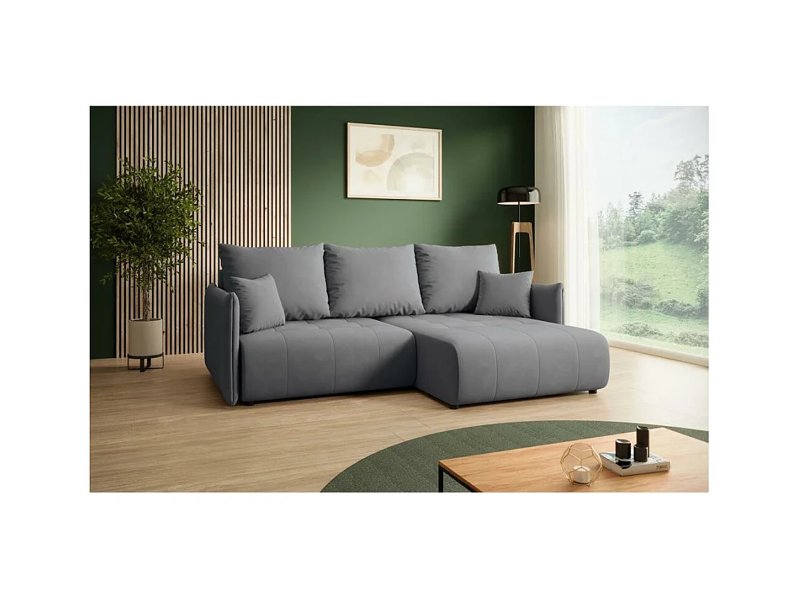 ECKSCHLAFSOFA Henry Mini grau