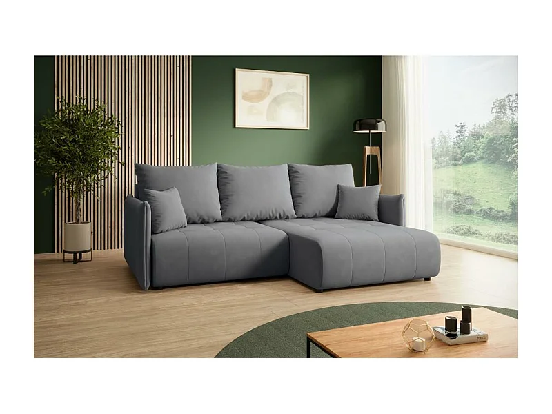 ECKSCHLAFSOFA Henry Mini grau