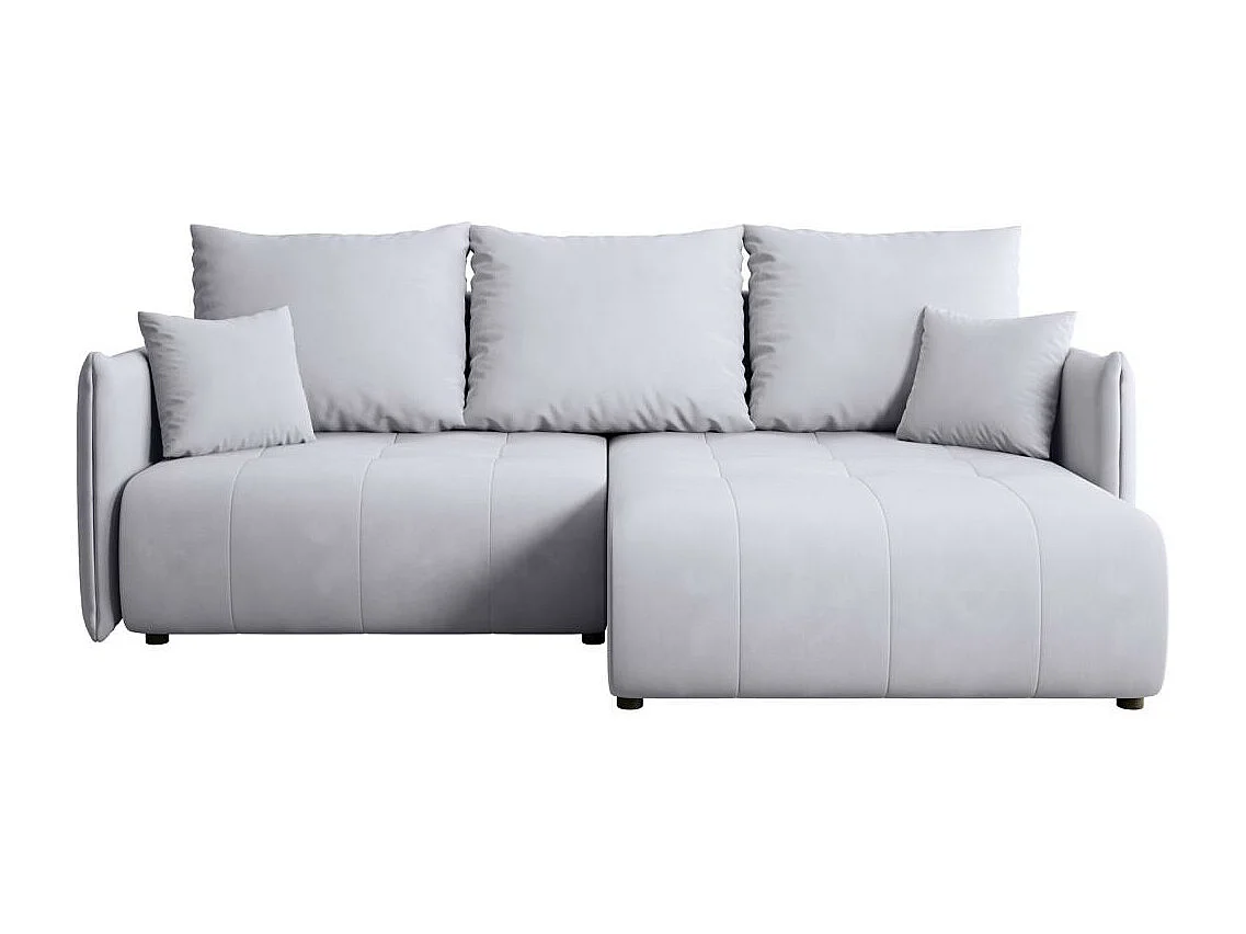 ECKSCHLAFSOFA Henry Mini hellgrau