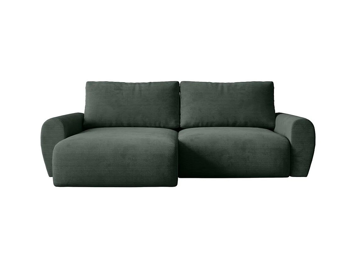 ECKSCHLAFSOFA Poss L grün links