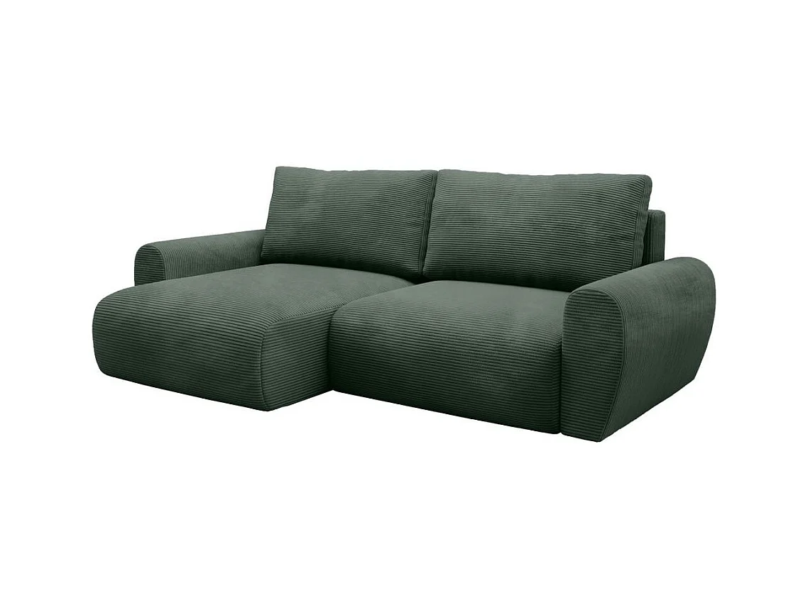 ECKSCHLAFSOFA Poss L grün links