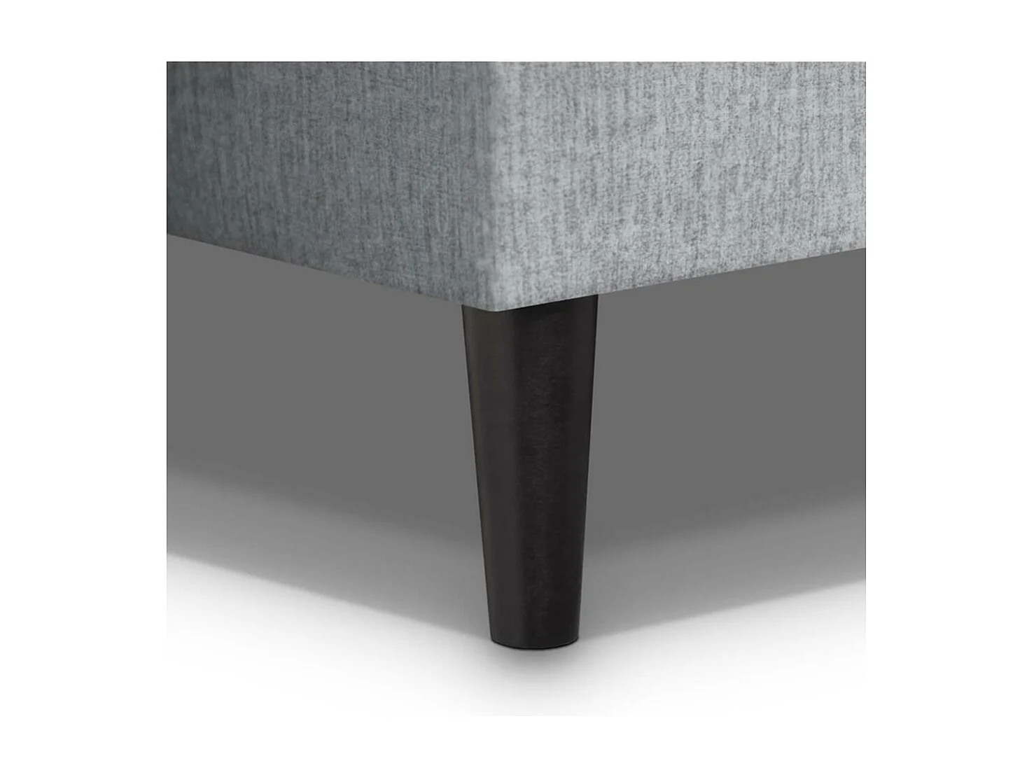 Canapé-lit 3 places Nancy gris clair