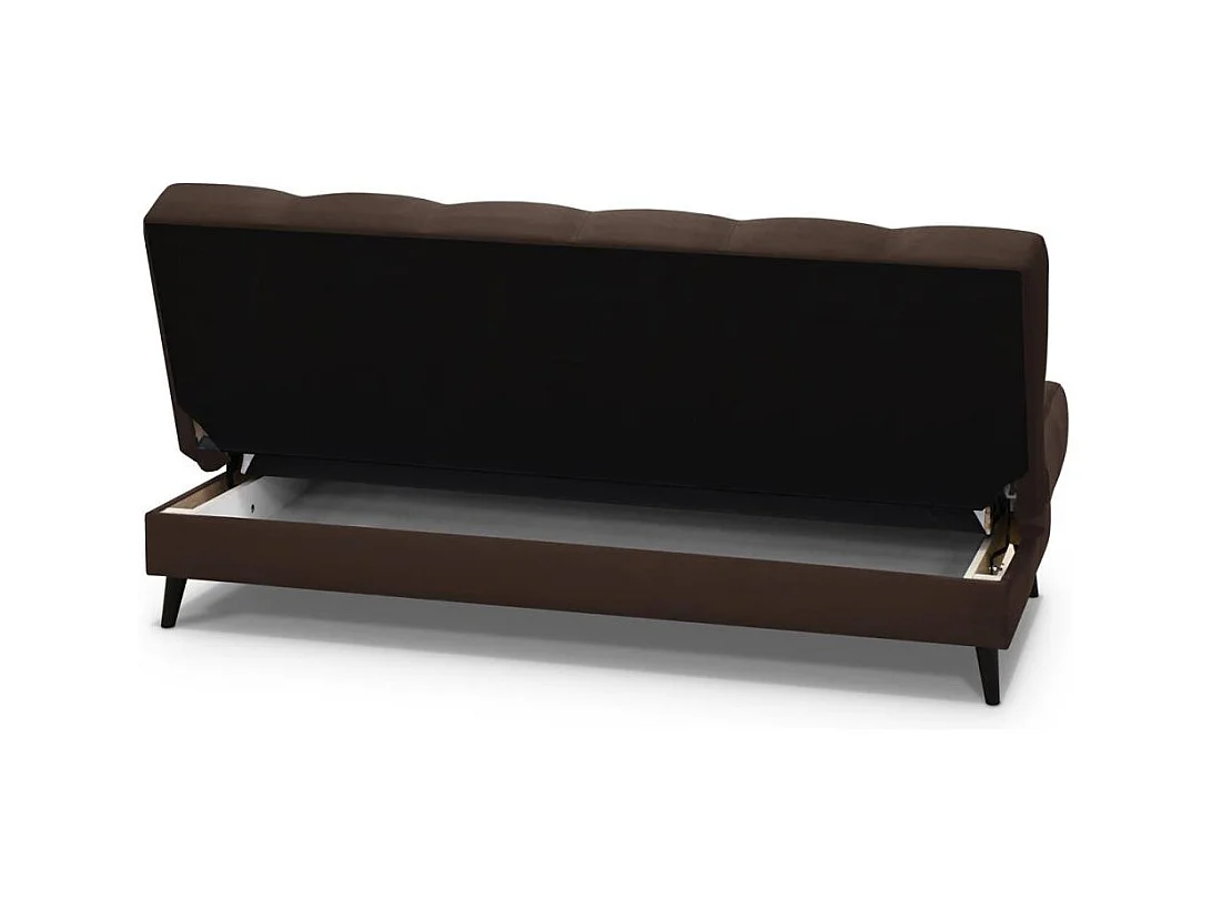 3-SITZER Schlafsofa Nancy braun