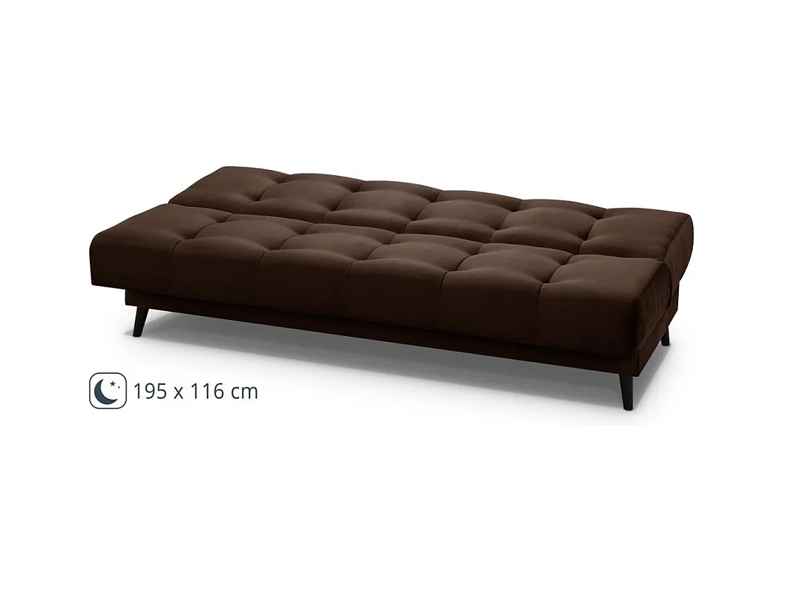 3-SITZER Schlafsofa Nancy braun