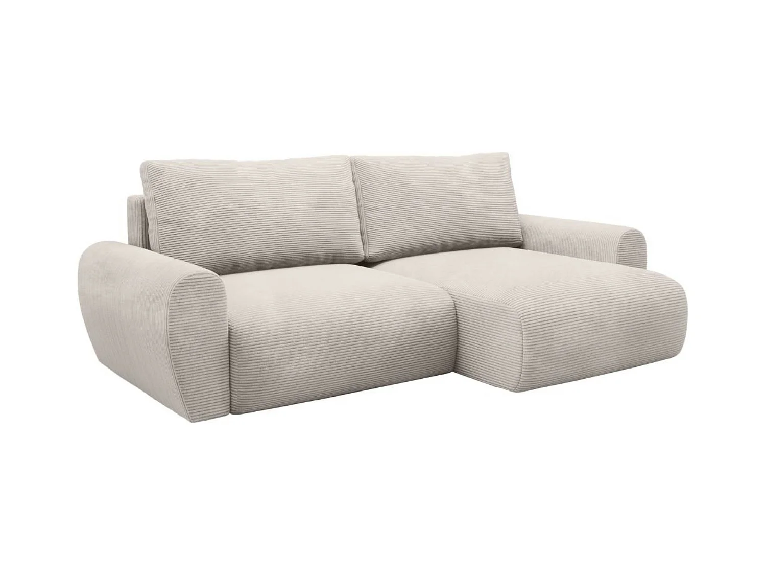 ECKSCHLAFSOFA Poss L beige rechts