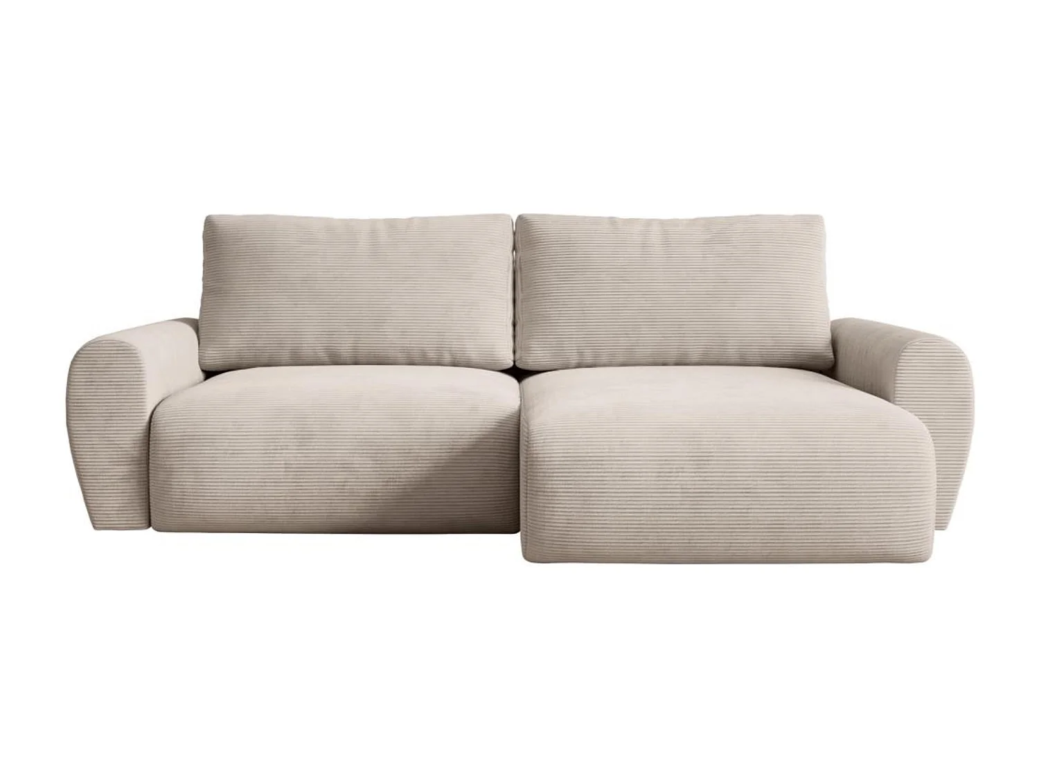 Canapé-lit CELLULAIRE Poss L beige droit