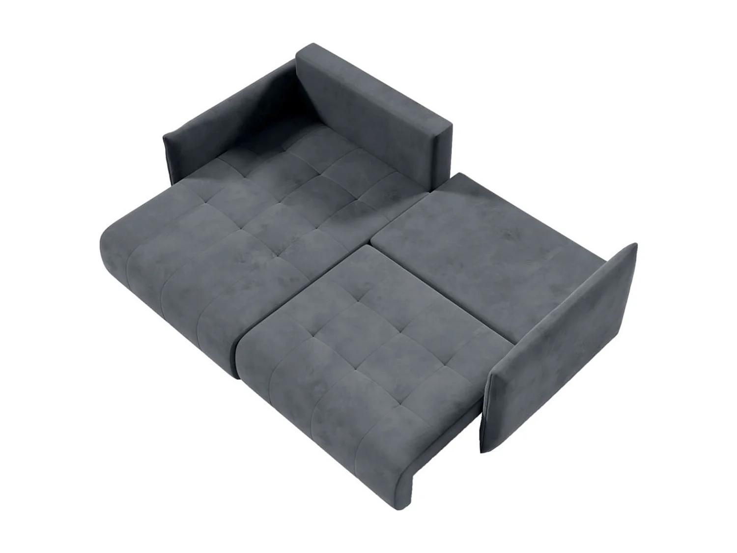 Hoekslaapbank Henry Mini grijs links