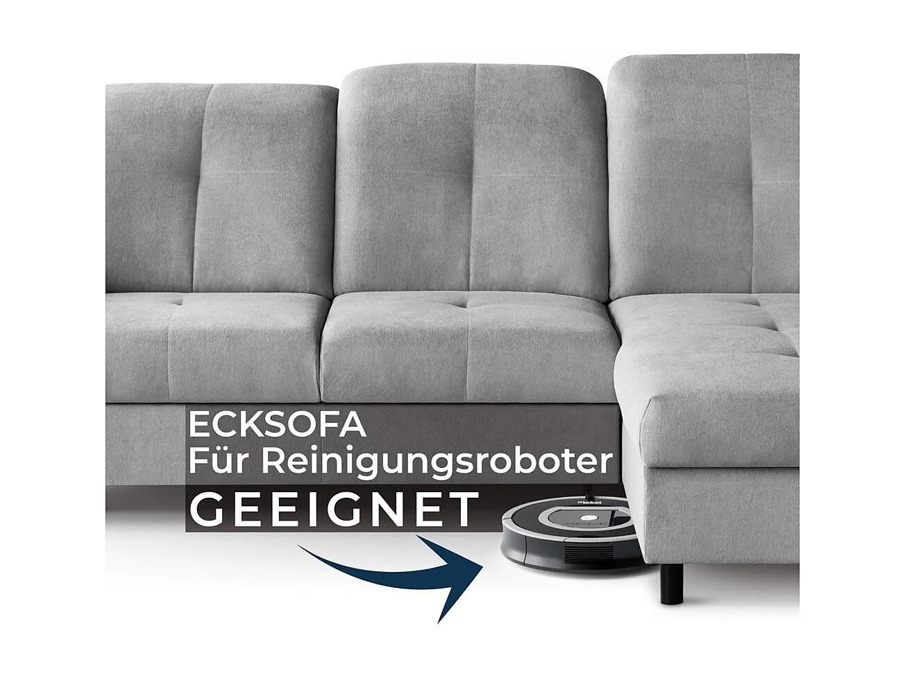 ECKSCHLAFSOFA Leon L Beige