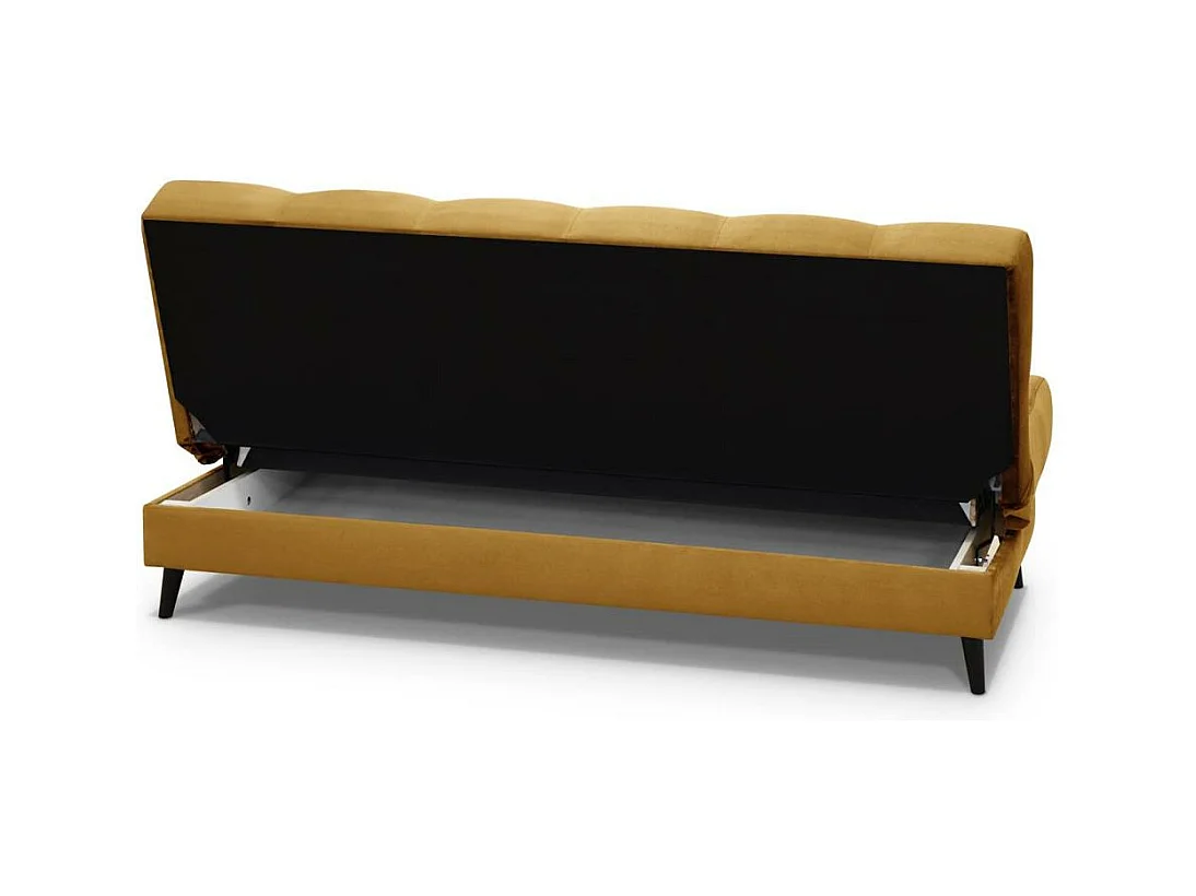 3-SITZER Schlafsofa Nancy gelb