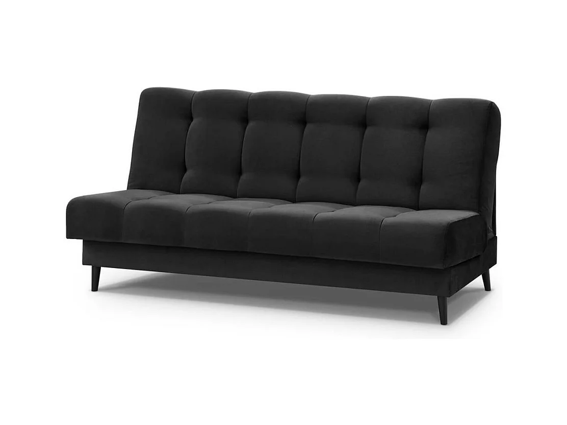 3-SITZER Schlafsofa Nancy schwarz