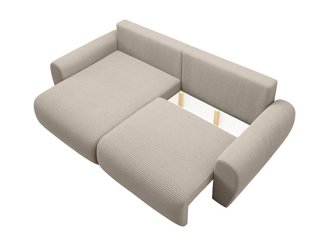 Canapé-lit CELLULAIRE Poss L cappuccino gauche