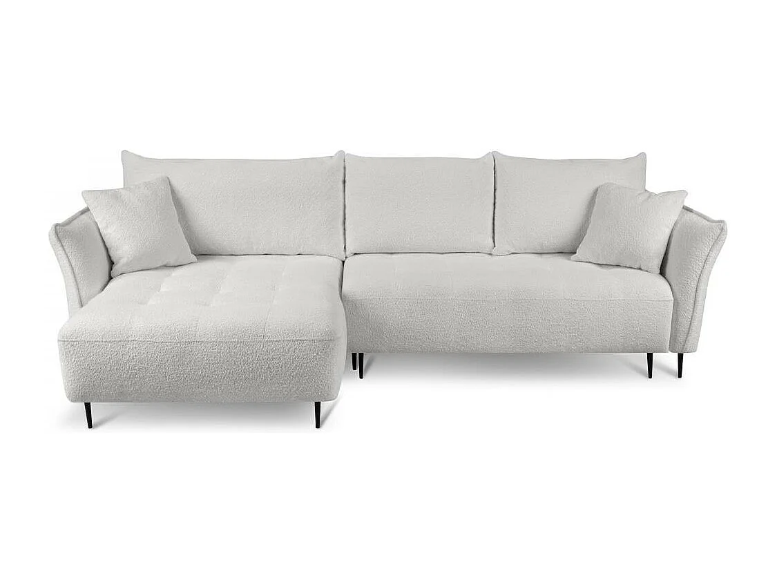 ECKSCHLAFSOFA Bari links hellgrau