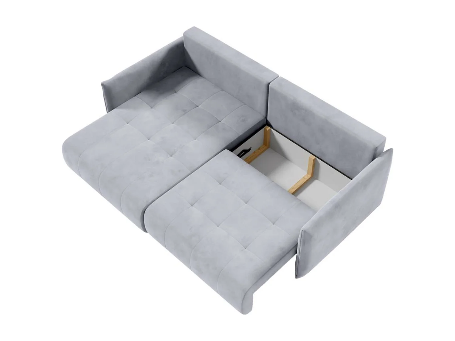 CANAPE Henry Mini gris clair gauche