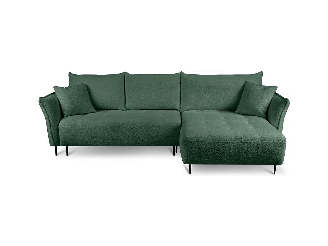 Hoekslaapbank Bari rechts groen