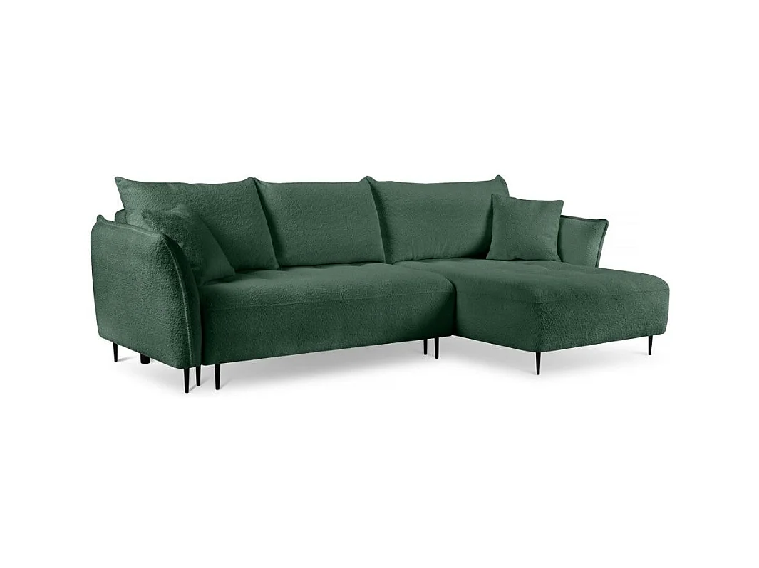 Hoekslaapbank Bari rechts groen