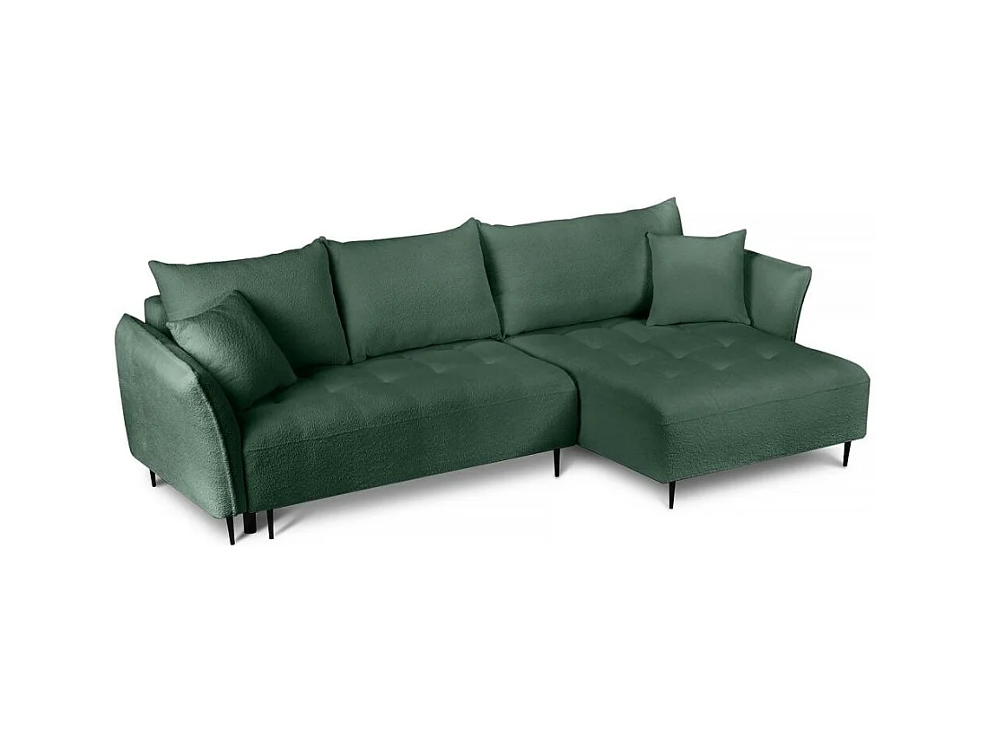 Hoekslaapbank Bari rechts groen