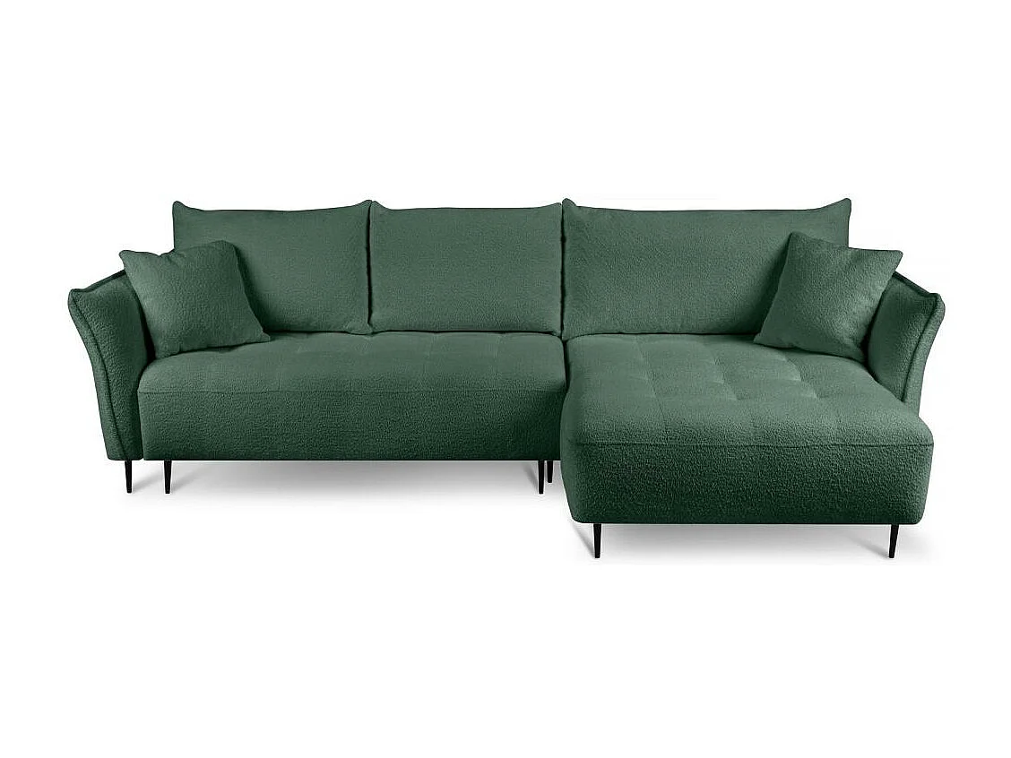 ECKSCHLAFSOFA Bari rechts grün