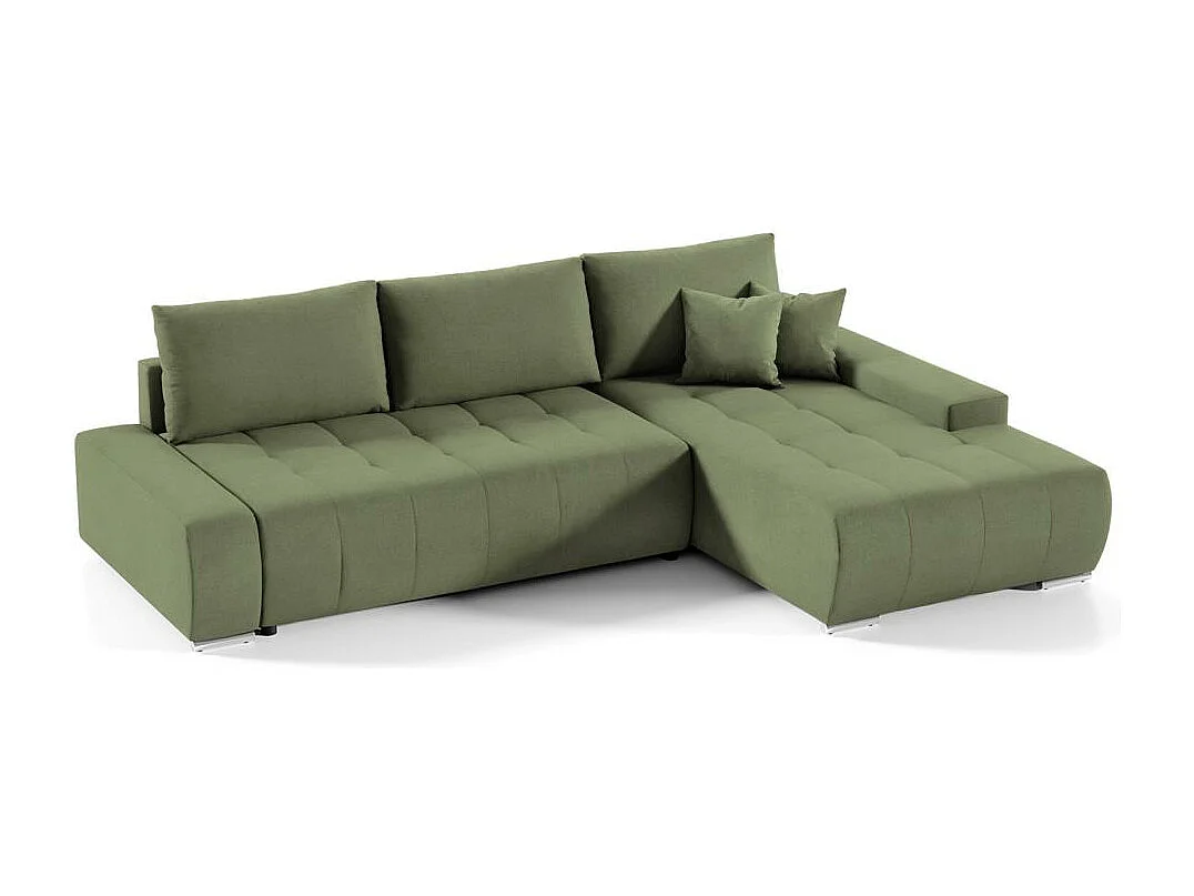 Hoekbank Draco L groen rechts