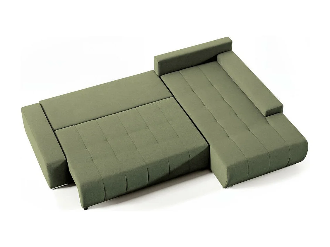 Hoekbank Draco L groen rechts