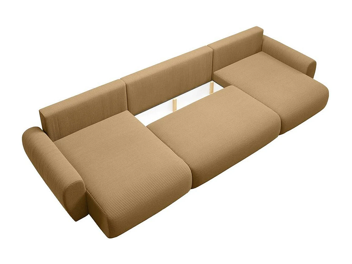 CANAPE avec fonction sommeil Poss U jaune