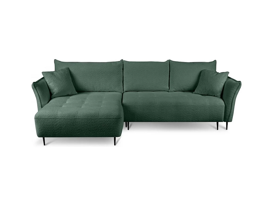 ECKSCHLAFSOFA Bari links grün