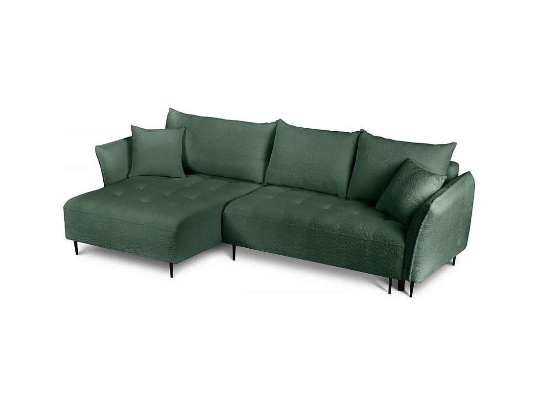 ECKSCHLAFSOFA Bari links grün