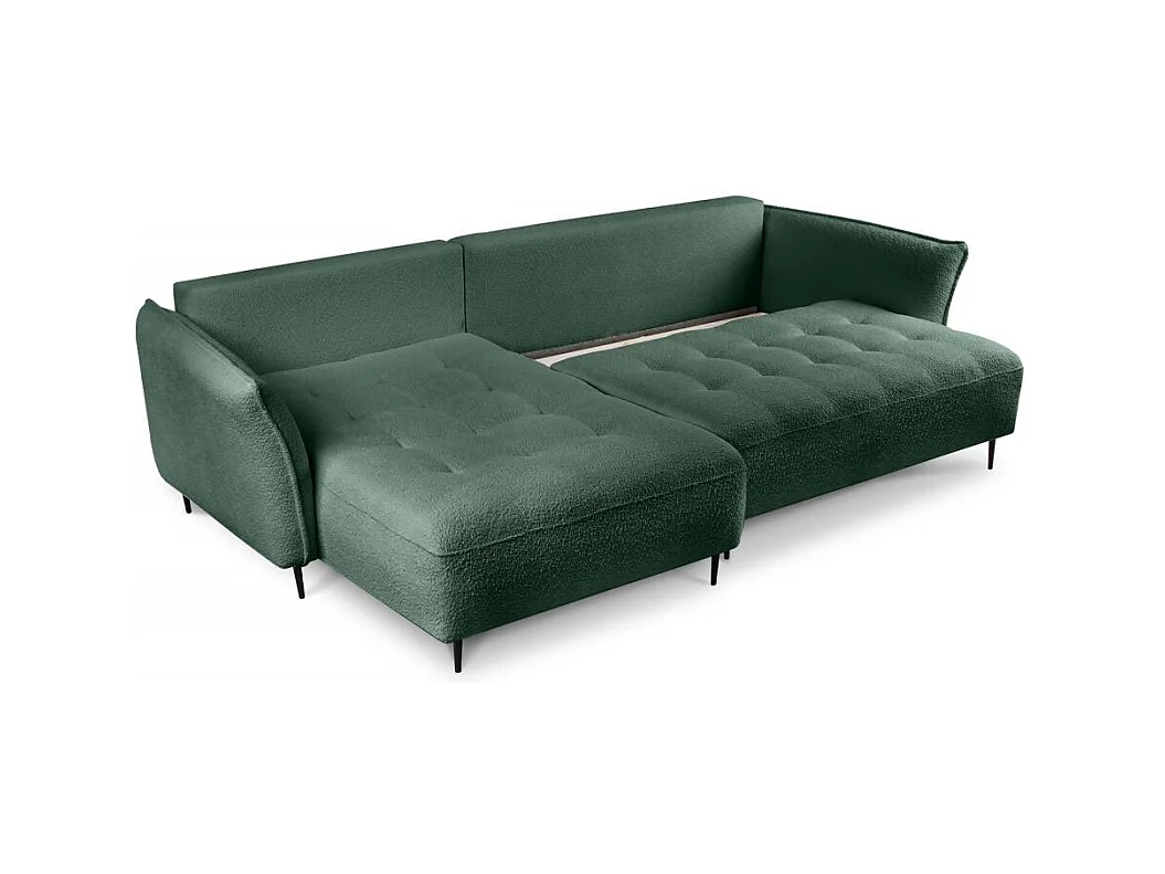 ECKSCHLAFSOFA Bari links grün