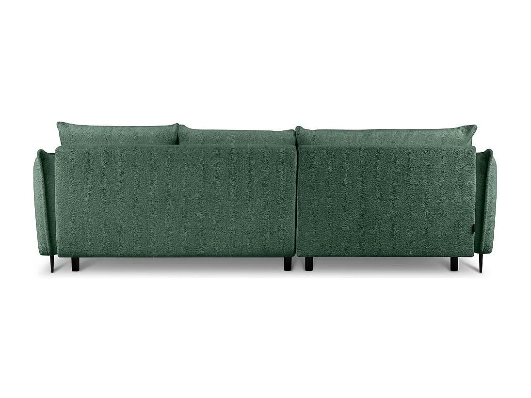 Hoekslaapbank Bari links groen