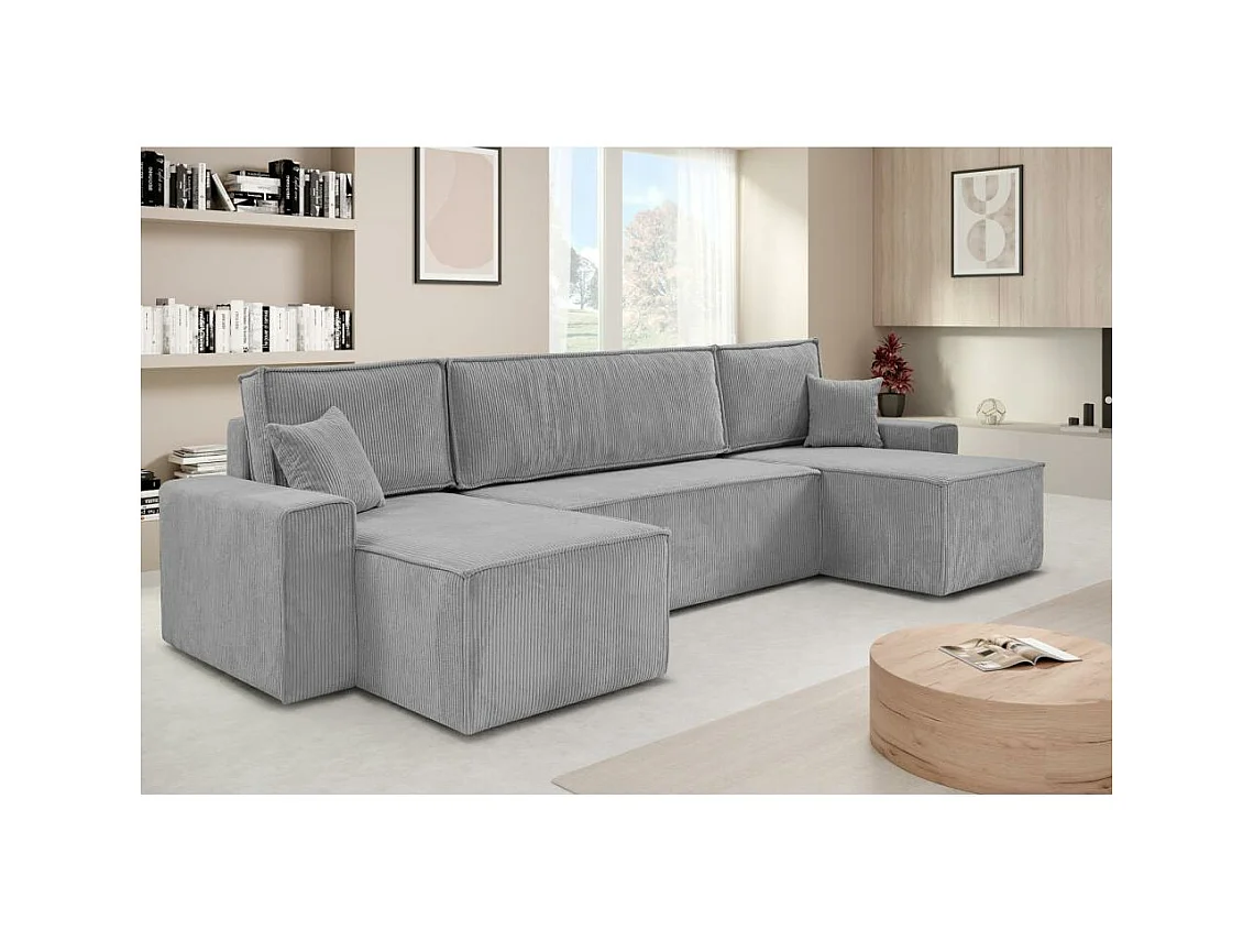 WOONLANDSCHAP Hektor U met slaapfunctie lichtgrijs