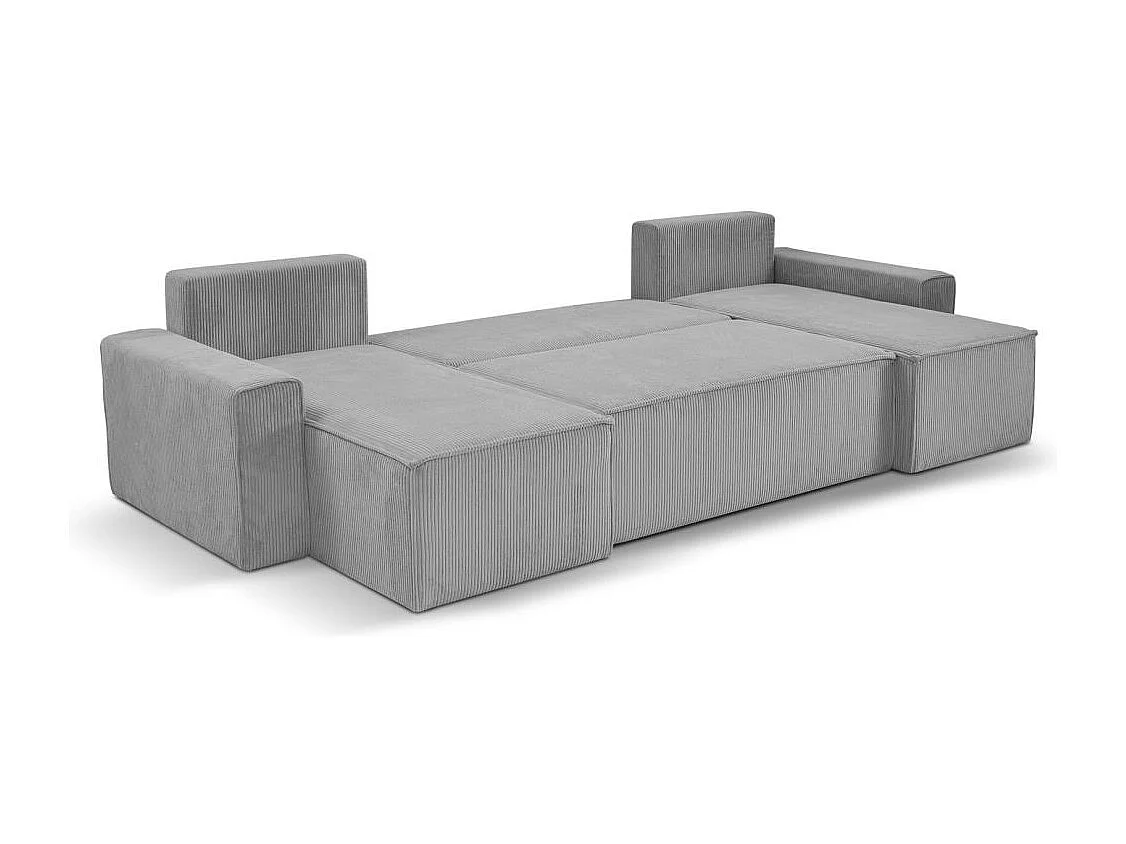 WOONLANDSCHAP Hektor U met slaapfunctie lichtgrijs