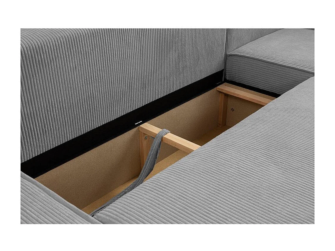 WOONLANDSCHAP Hektor U met slaapfunctie lichtgrijs