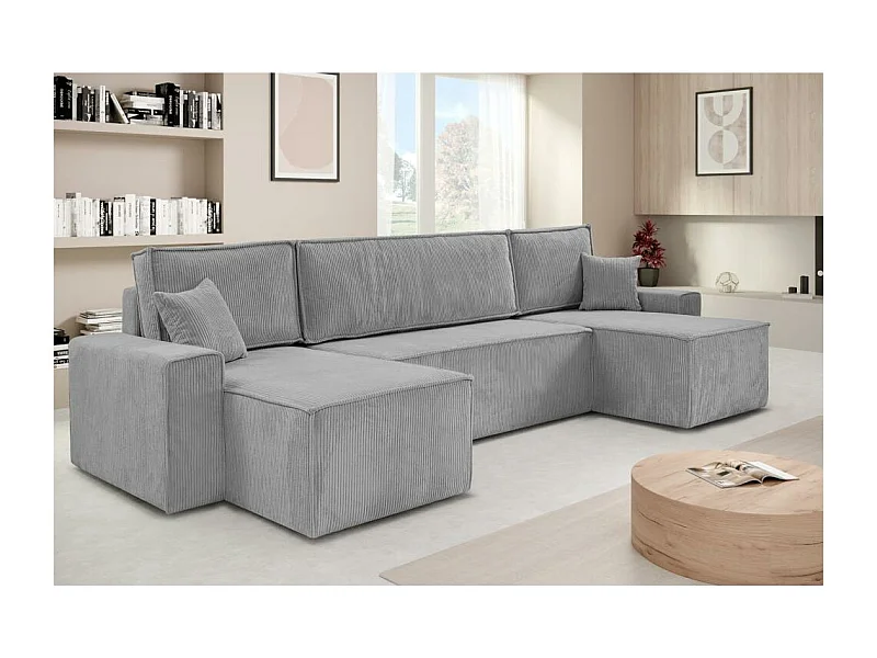 WOONLANDSCHAP Hektor U met slaapfunctie lichtgrijs