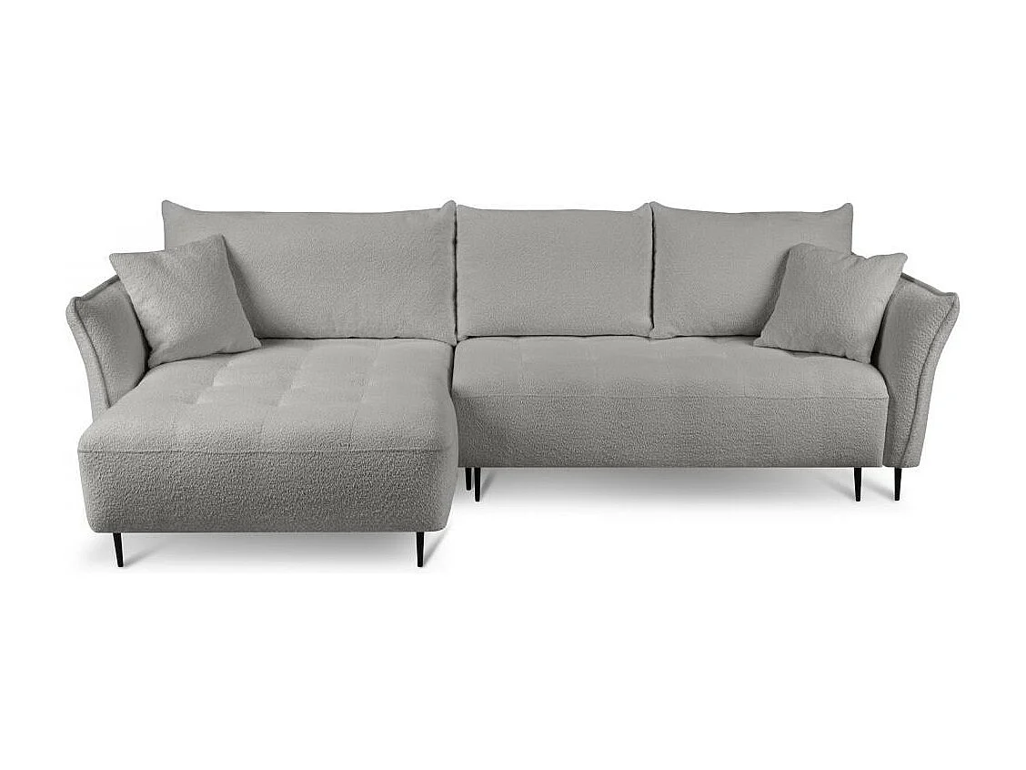 Hoekslaapbank Bari links grijs