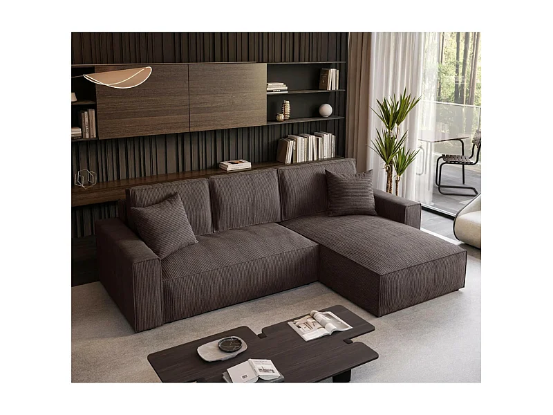 ECKSOFA Parys L braun