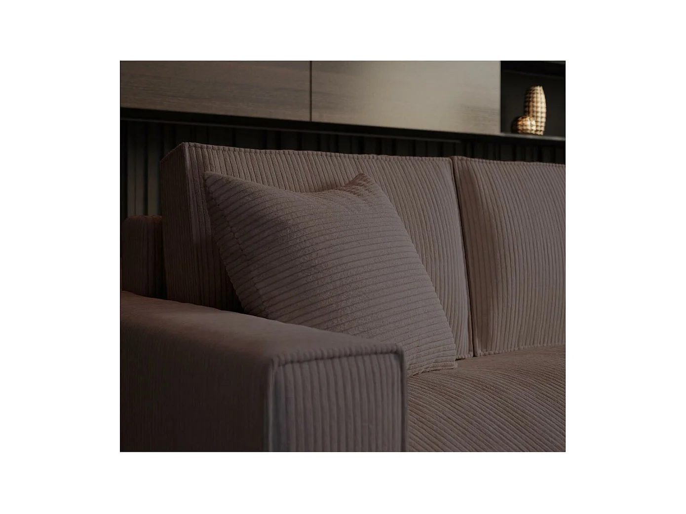 ECKSOFA Parys L braun