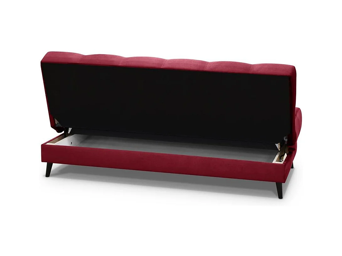3-SITZER Schlafsofa Nancy bordeaux